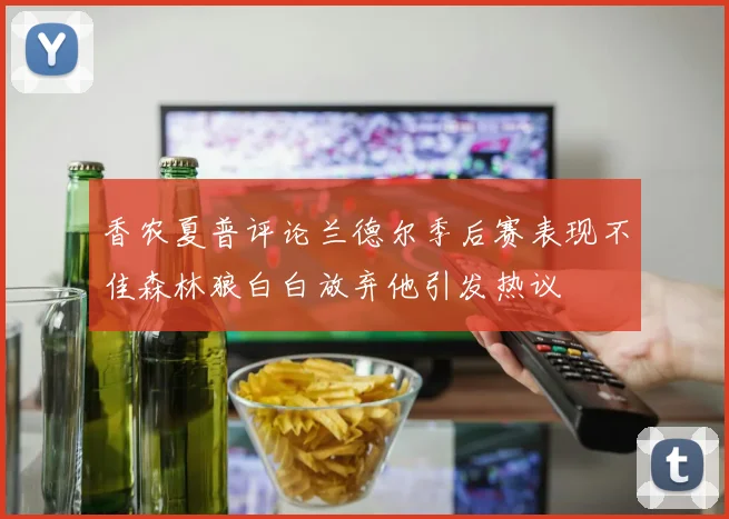 香农夏普评论兰德尔季后赛表现不佳森林狼白白放弃他引发热议